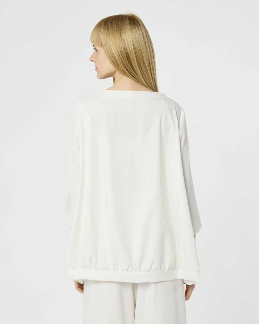 maglia arricciata nel fondo - immagine 2