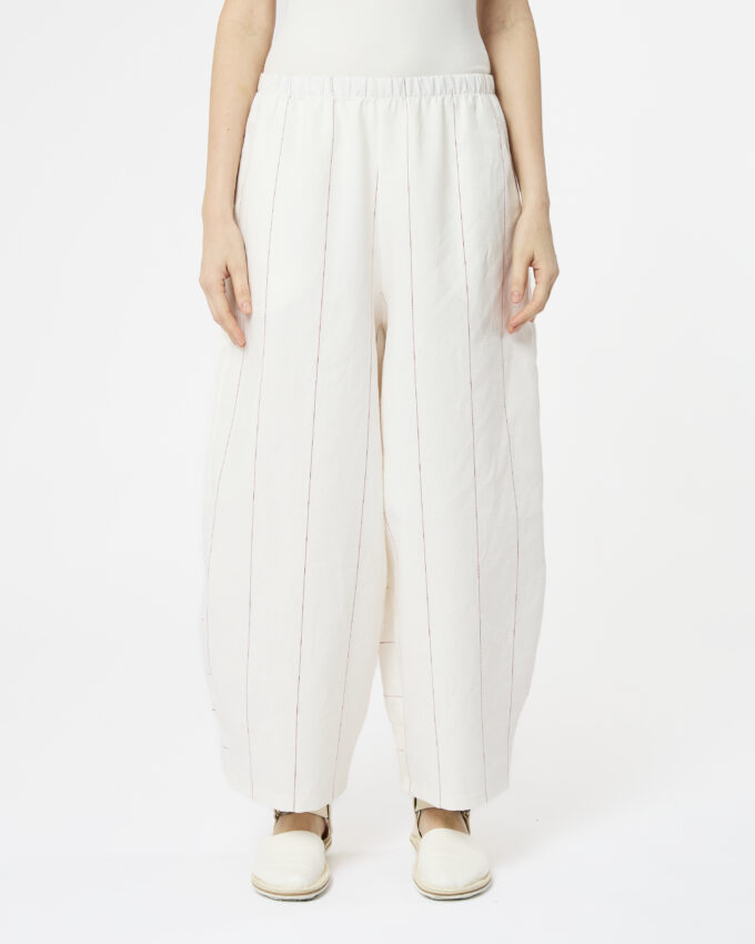 pantalone con polso dietro