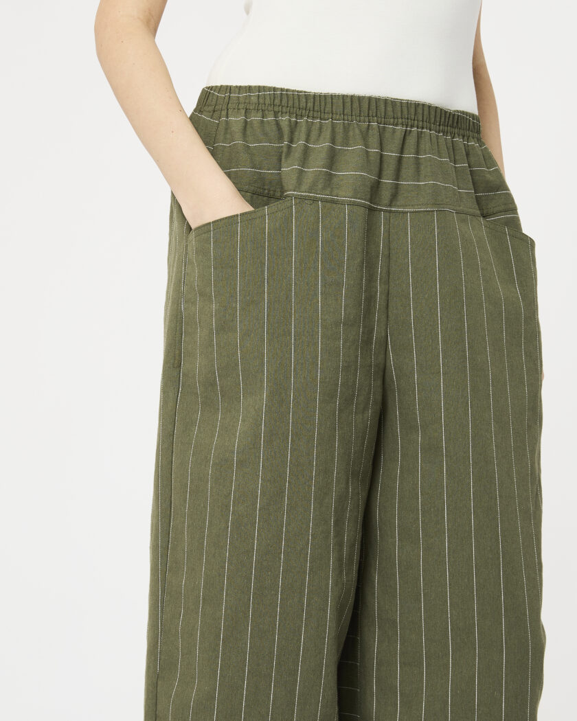 pantalone con baschina - immagine 4