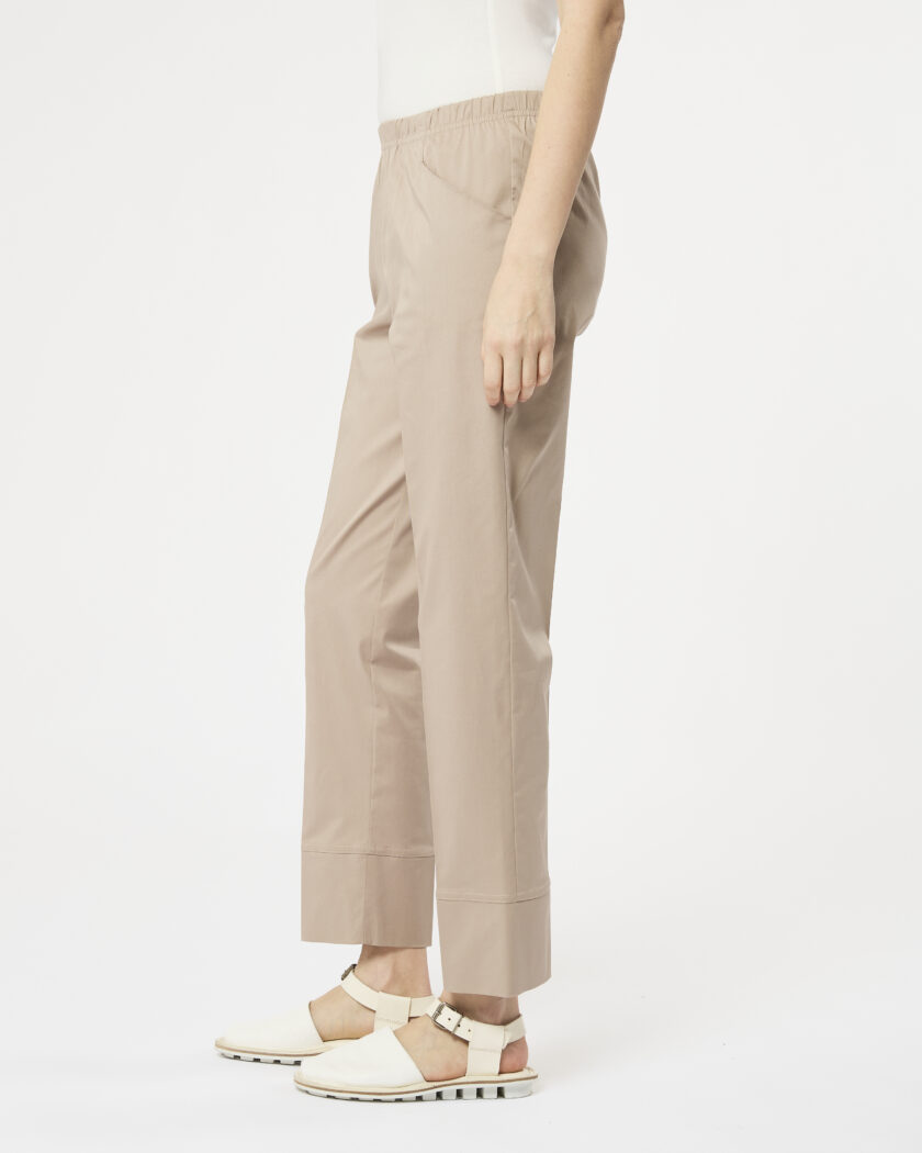 pantalone a sigaretta con tasche - immagine 2