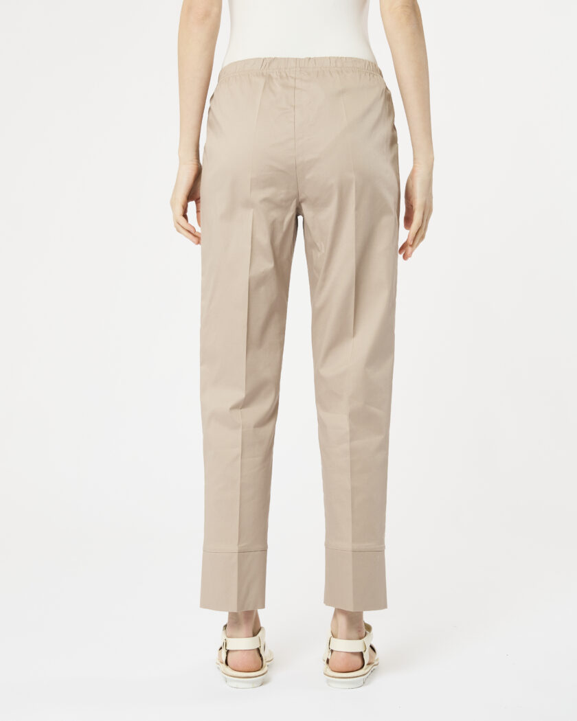 pantalone a sigaretta con tasche - immagine 3