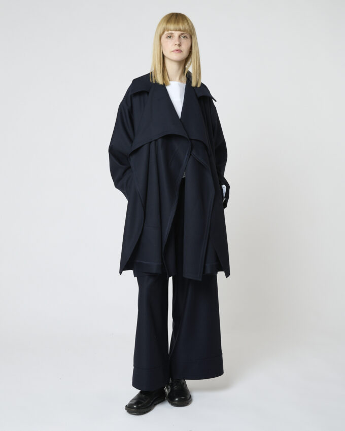 capospalla in rasato pesante