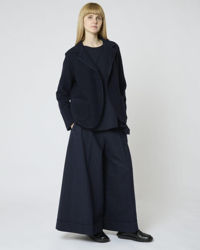 giacca in lana leggera