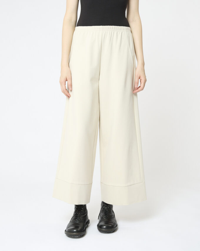 pantalone palazzo con fondo