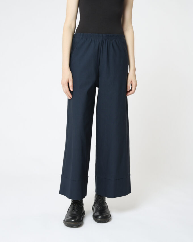 pantalone palazzo con fondo