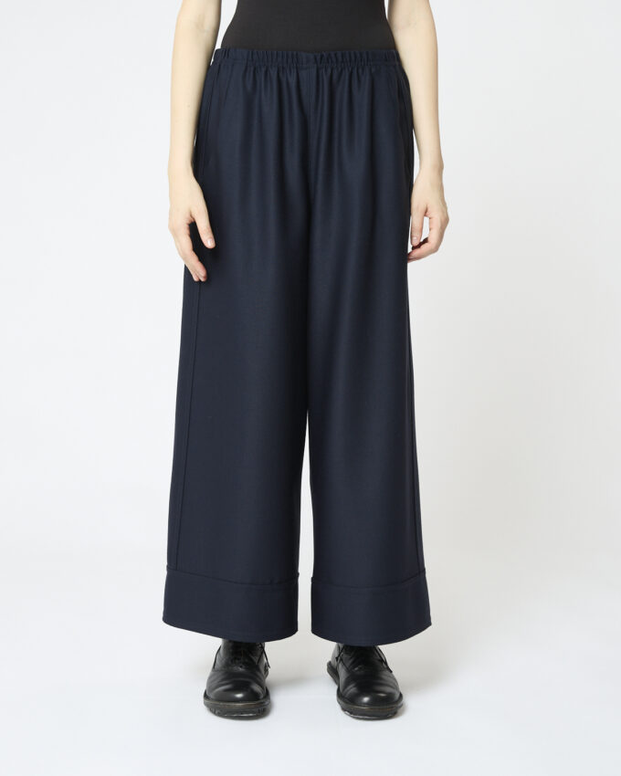 pantalone palazzo con fondo