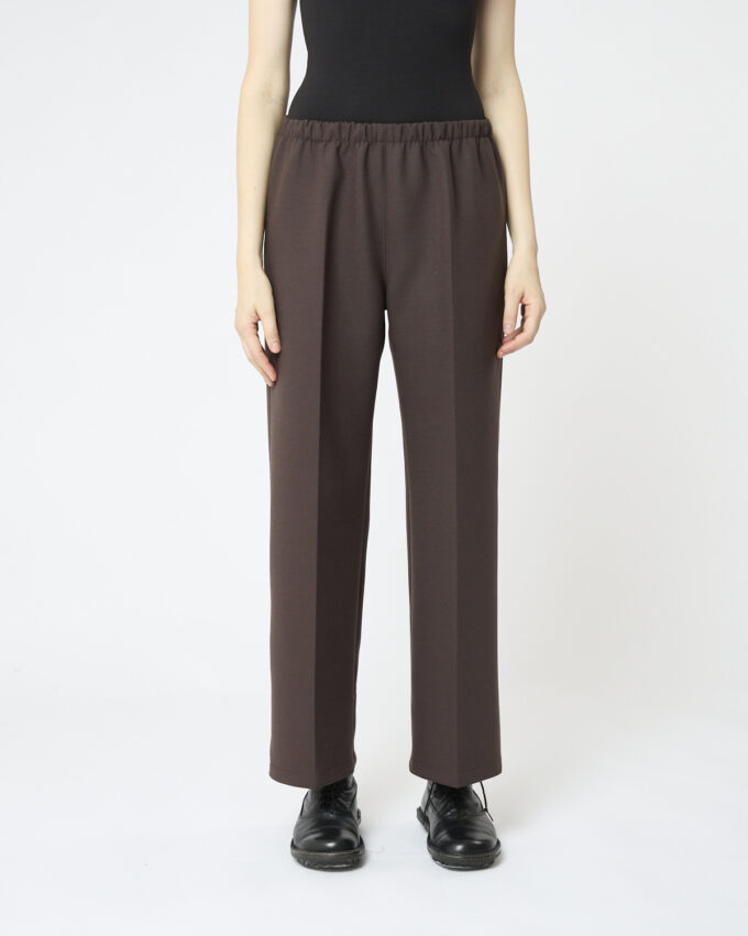 pantalone dritto in piega