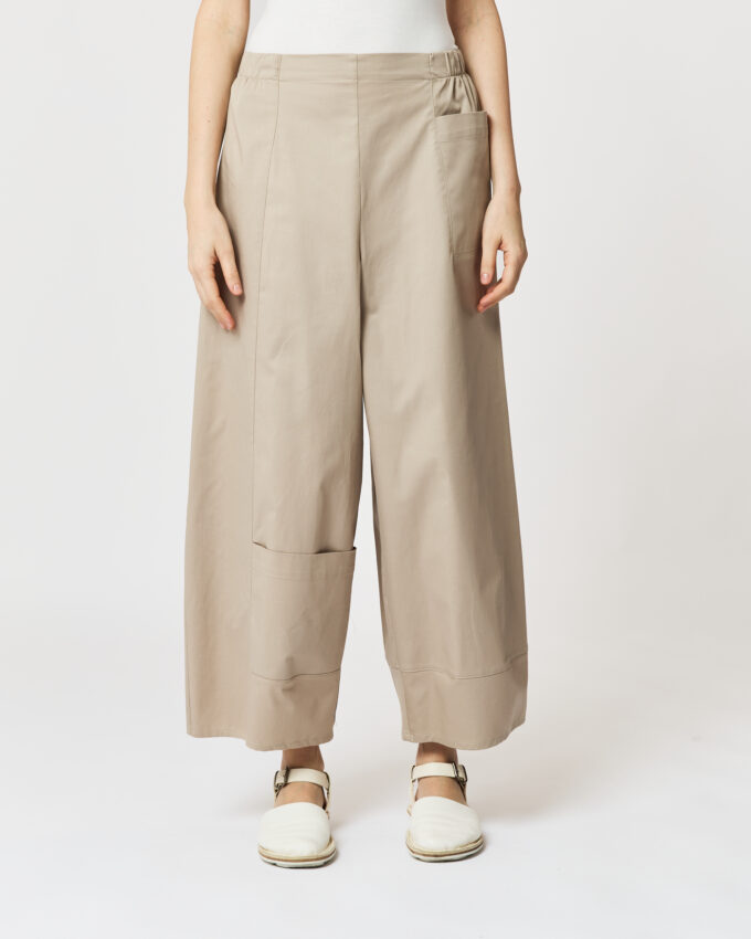 pantalone in gabardina