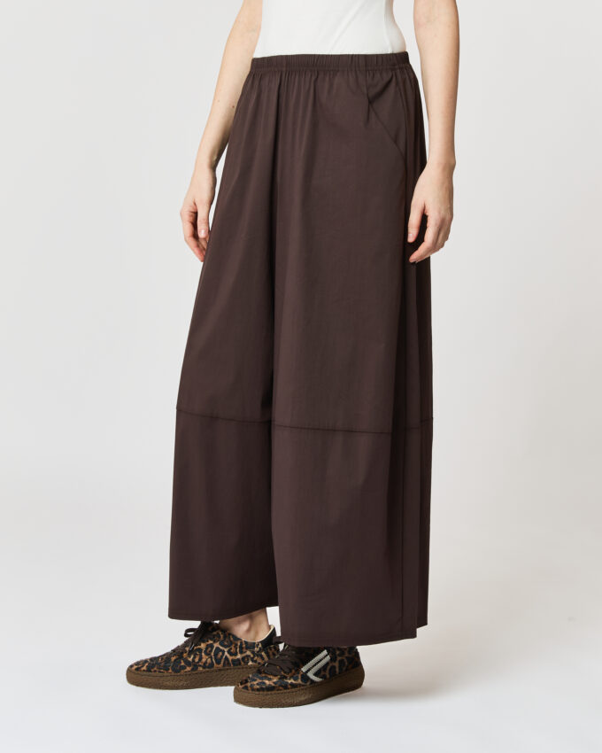 pantalone largo in cotone leggero