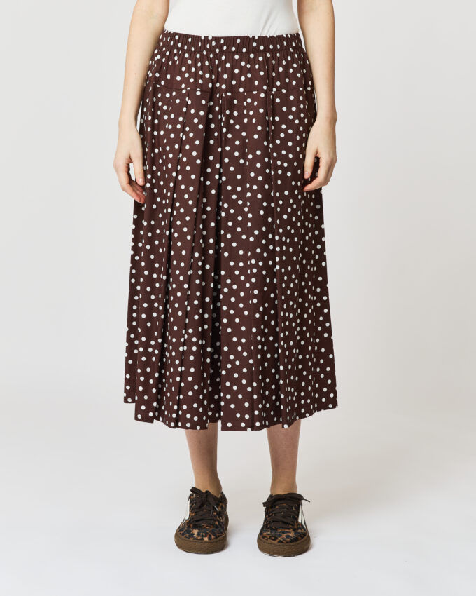 gonna.pantalone larga in cotone